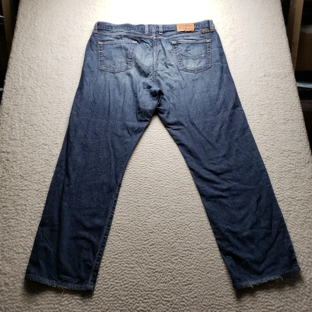 Lucky Brand Jeans Mens 40x32 Blue Vintage Straight Dungarees 7MD1220